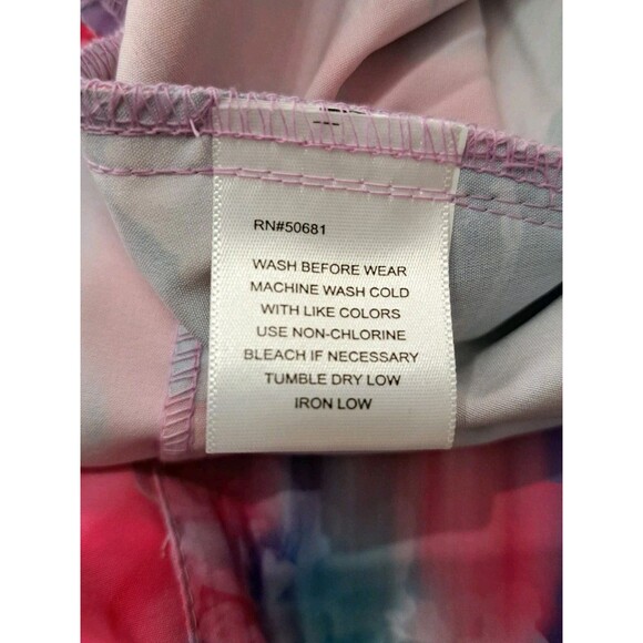 Barco One Women's 3XL Multicolor Floral Blooms Nurse Medical Scrub Top NWT - Picture 10 of 10